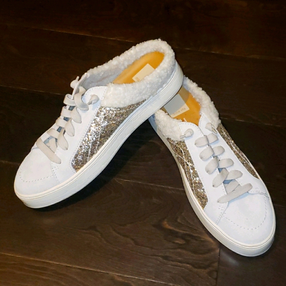 Dolce vita womens zeta plush slide 7.5